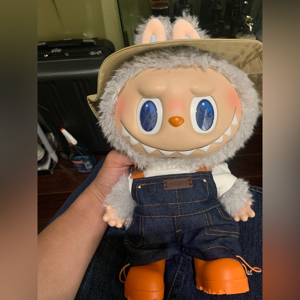 Pop mart labubu the monster flush doll